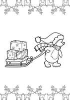 Vorschau - Mal- und Bastelvorlagen - XXL-Malbuch - WEIHNACHTEN - über 100 Seiten Malspaß - Seite 3