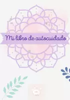 Vista previa - Hojas de trabajo - Mi libro de autocuidado - self-care - Portada
