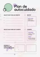 Vista previa - Hojas de trabajo - Mi libro de autocuidado - self-care - página 1