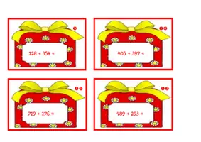Aperçu - Jeux - Math : SCN cartes de calcul écrit + avec 1 ou 2 reports P3 - Page 2