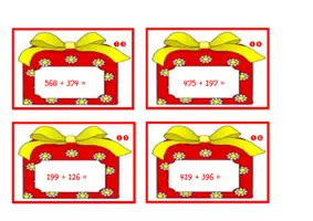 Aperçu - Jeux - Math : SCN cartes de calcul écrit + avec 1 ou 2 reports P3 - Page 3