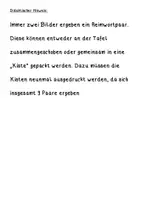 Vorschau - Präsentationen/Tafelbilder - Reimwörter Tafelmaterial - reimen im Anfangsunterricht - Seite 1