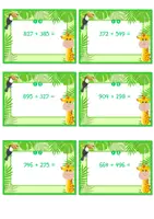 Aperçu - Jeux - Math SCN cartes sur le CE + avec 2 reports P4 - Page 3