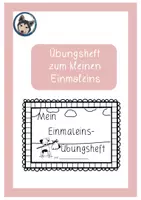 Vorschau - Arbeitsblätter - Übungsheft zum kleinen Einmaleins - Deckblatt