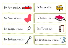Vorschau - Bildkarten - Schreibanlass/Schreibanregung - Wenn Gegenstände erzählen - Seite 3