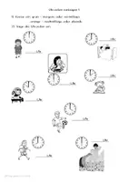 Vorschau - Arbeitsblätter - Wir lesen die Uhr - Uhrzeit und Tageszeit - Seite 3
