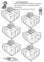 Vorschau - Arbeitsblätter - Weihnachtliche Kombinatorik - Seite 1