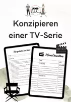 Vorschau - Unterrichtsreihen - Erstellen einer Serie im Unterricht I Arbeiten mit Templates - Deckblatt