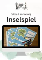 Vorschau - Arbeitsblätter - Spielplan Inselspiel I Einführung in die Politik I Vertretung - Deckblatt