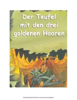Vorschau - Arbeitsblätter - MÄRCHENSTUNDE: Der Teufel mit den drei goldenen Haaren - Deckblatt