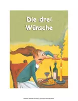 Vorschau - Arbeitsblätter - MÄRCHENSTUNDE: -Die drei Wünsche - Gebr. Grimm - Deckblatt