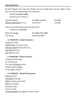 Vorschau - Arbeitsblätter - Who questions (subject and object questions) - Seite 1