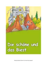 Vorschau - Anderer Materialtyp - MÄRCHENSTUNDE: Die Schöne und das Biest - Deckblatt