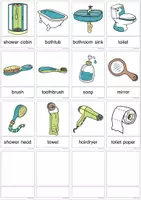 Vorschau - Arbeitsblätter - Vocabulary: At Home - Wortschatz: Zuhause (auf Englisch) - Seite 1