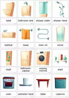 Vorschau - Arbeitsblätter - Vocabulary: At Home - Wortschatz: Zuhause (auf Englisch) - Seite 3