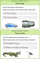 Vorschau - Fördermaterial/Inklusion - Materialpaket Wimmelbuch-Schreibkartei - Seite 3