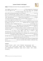 Vorschau - Arbeitsblätter - Lückentext "Altes Ägypten" (mit Lösung) - Deckblatt