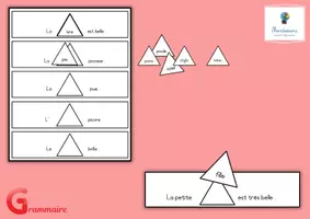 Aperçu - Feuilles d'exercices - Grammaire - Le nom - Page de couverture