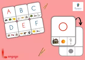 Aperçu - Cartes d'exercices - Langage - Cartes à pinces sons d'attaque - Capitales - Page de couverture