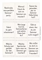 Vorschau - Spiele - Sommer Sprechanlässe deutsch DAZ Konversationskarten - Seite 2