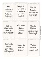 Vista previa - Unidades / Secuencias / Situaciones de Aprendizaje - Frühling tarjetas de conversación alemán (Deutsch) - página 3