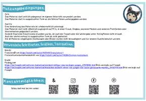 Vorschau - Arbeitsblätter - Es schneit - Liedblatt ohne Text - Seite 3
