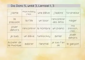 Vorschau - Spiele - Wörter gewinnen Dis Donc 5 unité 3 - Seite 3