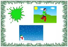 Vorschau - Präsentationen/Tafelbilder - Oh Tannenbaum - Tafelkarten ohne Text mit Geniallypräsentation - Seite 2
