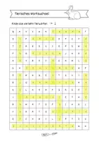 Vorschau - Arbeitsblätter - Tierisches Wortsuchsel 2. und 3. Klasse (+ Lösungsblatt) - Seite 2