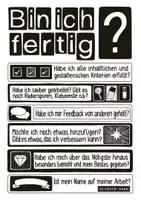 Vorschau - Poster - Poster: Bin ich fertig? Fürs Classroom Management, nicht nur im Kunstunterricht - Deckblatt