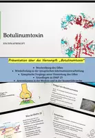 Vorschau - Präsentationen/Tafelbilder - Synapsengift Botulinumtoxin, Präsentation - Deckblatt