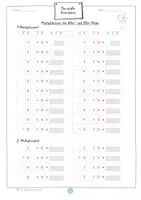 Vorschau - Arbeitsblätter - Arbeitsblätter zur Multiplikation mit Zehnerzahlen - Seite 3