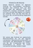 Vorschau - Präsentationen/Tafelbilder - Drehrad Lernwörter - Seite 1