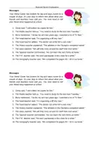 Vorschau - Arbeitsblätter - Reported Speech - Explanation and Task - Seite 2