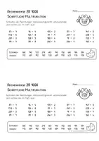 Vorschau - Arbeitsblätter - Schriftliche Multiplikation - ZR 1000 - Aufgaben fürs Heft - Seite 3