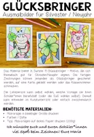 Vorschau - Mal- und Bastelvorlagen - Glücksbringer - 11 Malvorlagen - Seite 1