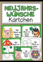 Vorschau - Anderer Materialtyp - Neujahrswünsche - Kärtchen - Deckblatt