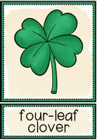 Vorschau - Bildkarten - LUCKY CHARMS (Glücksbringer) - Picture + Word Cards - Seite 3
