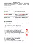 Vorschau - Arbeitsblätter - Reported Speech - Commands - Soccer practice - Seite 1