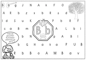 Vorschau - Arbeitsblätter - ABC BUCHSTABEN SUCHE - Seite 2