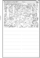 Vorschau - Arbeitsblätter - Wald - Seite 3