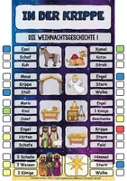 Vorschau - Spiele - Kreativ Lernen - Weihnachten in der Krippe Klammerkarten - Seite 3