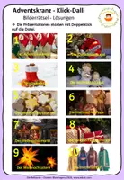 Vorschau - Präsentationen/Tafelbilder - Klick-Dallis (Bilderrätsel) zur Advents- und Weihnachtszeit - Seite 2