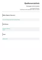 Vorschau - Arbeitsblätter - Newspaper article template - Seite 1