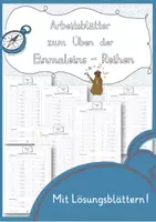 Vorschau - Arbeitsblätter - Arbeitsblätter zur Multiplikation mit Einer- und Zehner-Zahlen - Seite 1