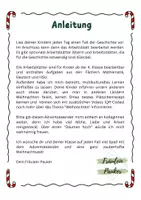 Vorschau - Arbeitsblätter - Rätseladventskalender "Weihnachten in Gefahr" (24 ABs) - Seite 1