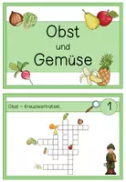 Vorschau - Stationenlernen - Obst und Gemüse - Lerntheke - Seite 3
