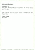 Vorschau - Stationenlernen - Obst und Gemüse - Lerntheke - Seite 1
