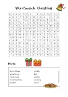 Vorschau - Arbeitsblätter - Word Search - Christmas (Kl. 3 und 4) - Seite 2