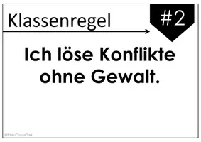 Vorschau - Poster - Klassenregeln Poster Zielkarten Wimpel FrauCuppaTea - Seite 2
